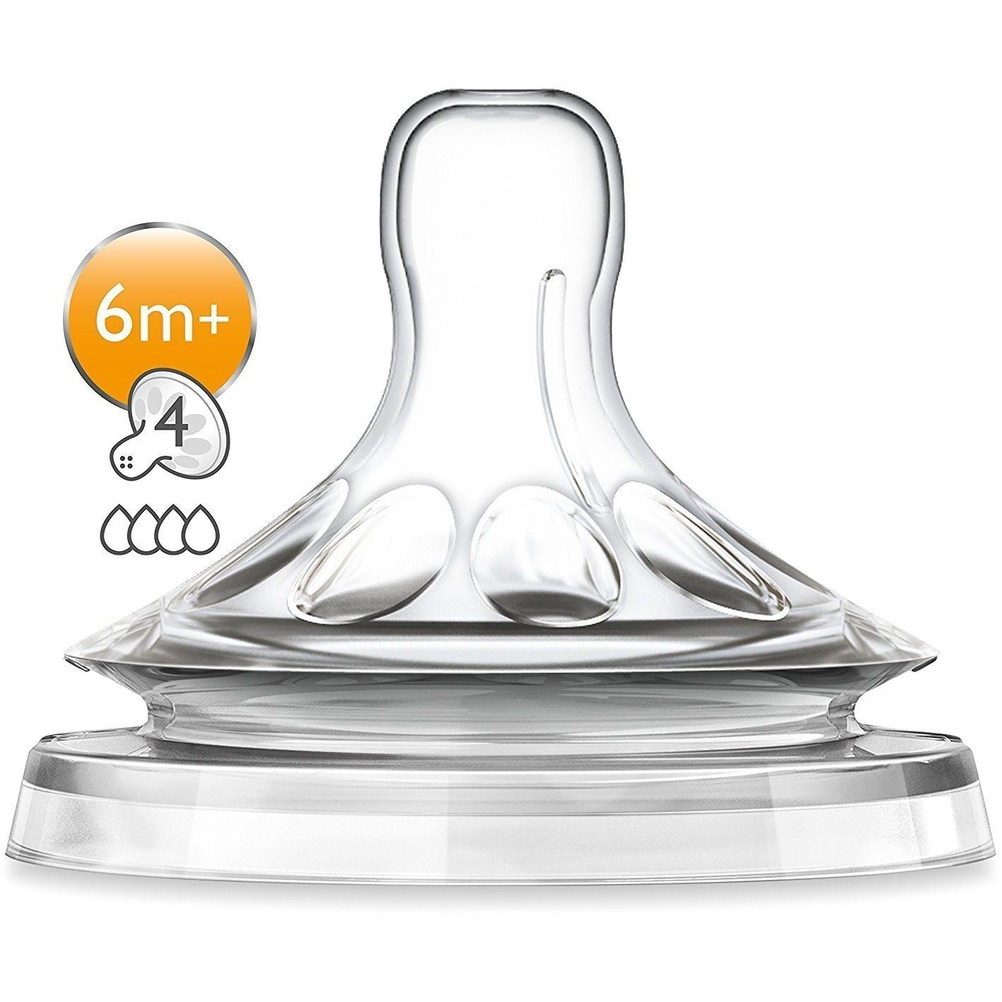 Bicos Philips AVENT Natural Response 3.0 - Pack com 2 Pétalas