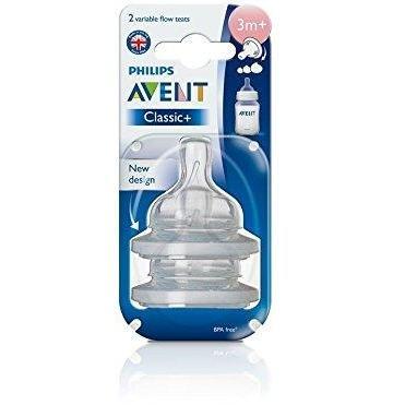 Philips AVENT Classic - Kit com 2 Bicos Extras Classic