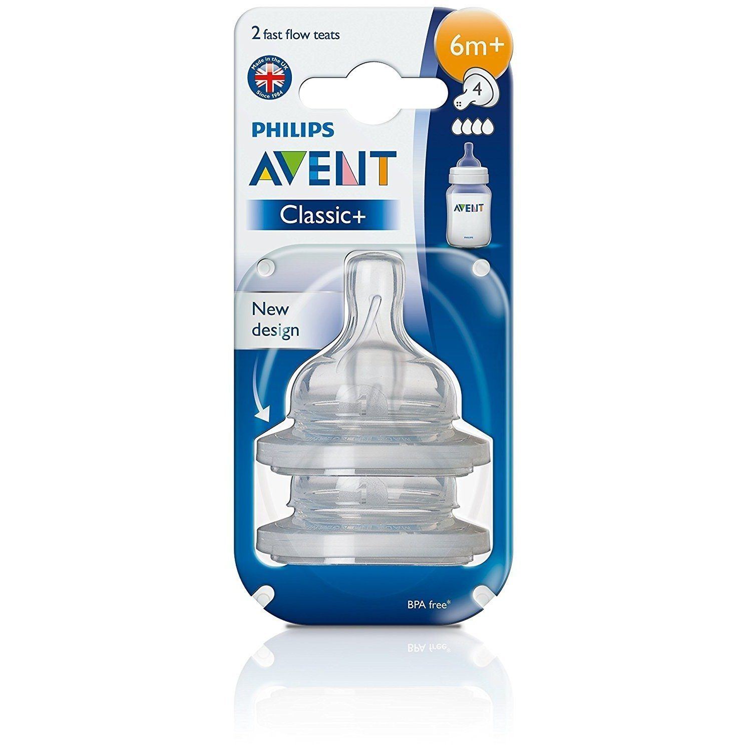 Philips AVENT Classic - Kit com 2 Bicos Extras Classic