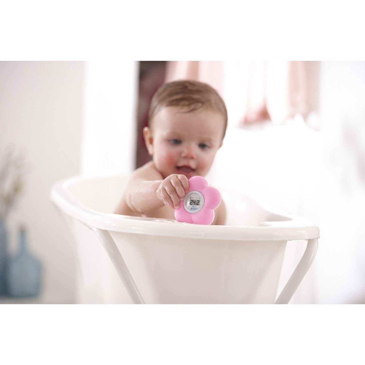 Philips AVENT - Termômetro Digital Flutuante para Banheira e Quarto