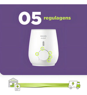 Aquecedor De Mamadeiras 127v - SCF355/07 Philips Avent