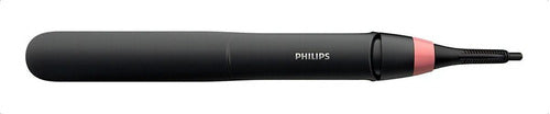 Alisador de cabelo Philips StraightCare Essential Thermoprotect BHS376 preto e rosa 110V/240V