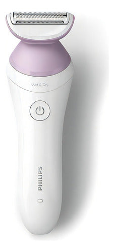Aparador De Pelos Satinshave Série 6000 Lilás/branco -brl136
