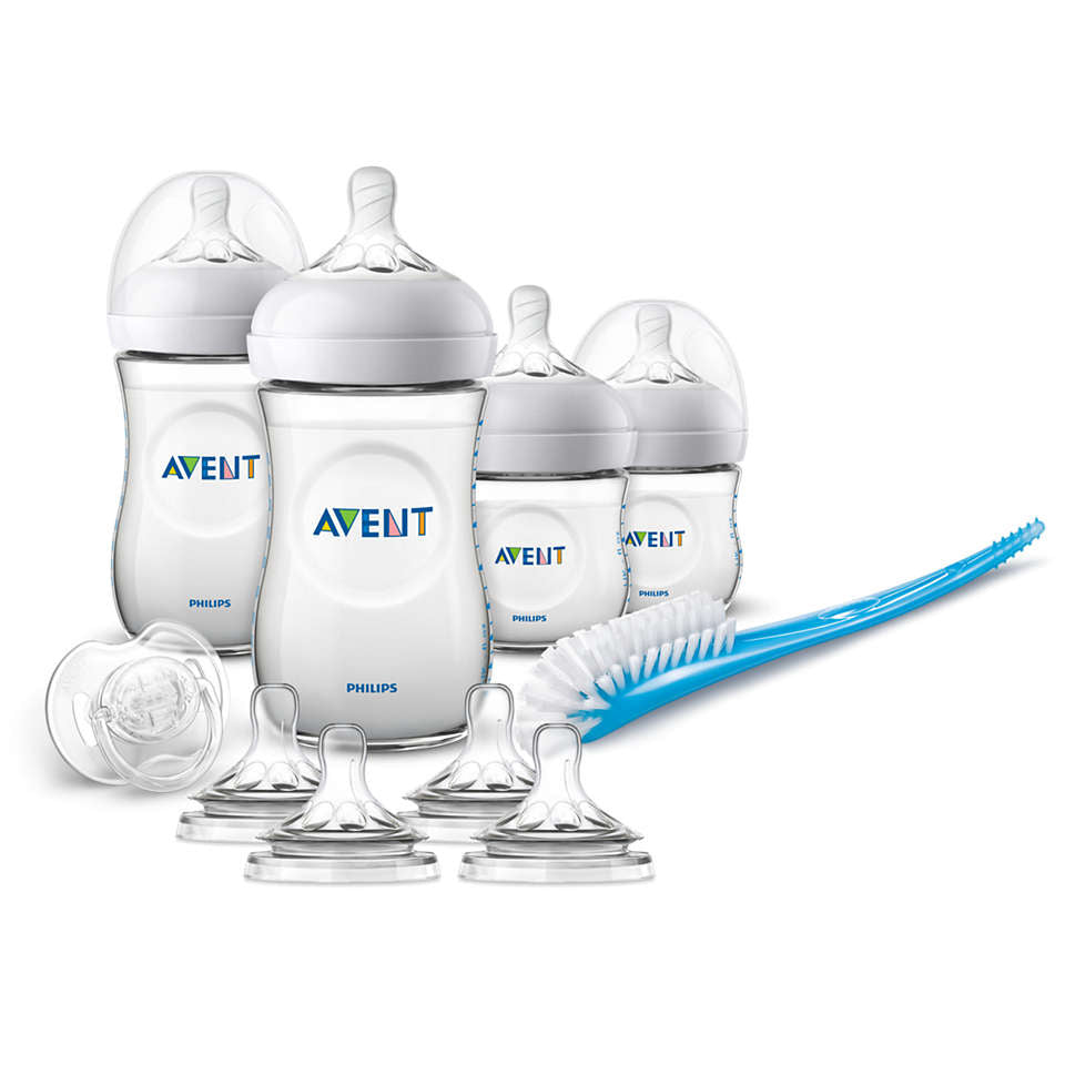 Philips Avent Natural (Pétalas) - Kit Mamadeiras